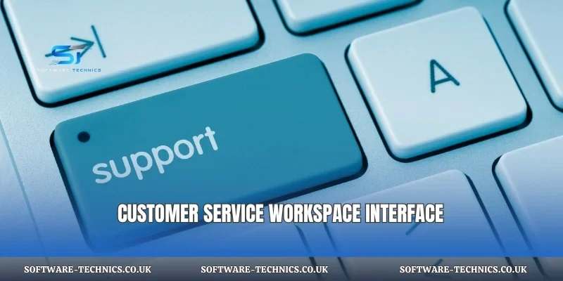 Customer service workspace interface