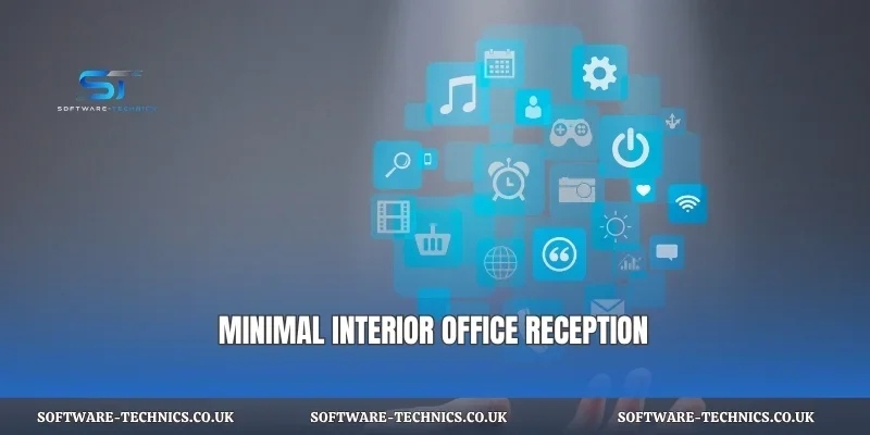 Minimal interior office reception