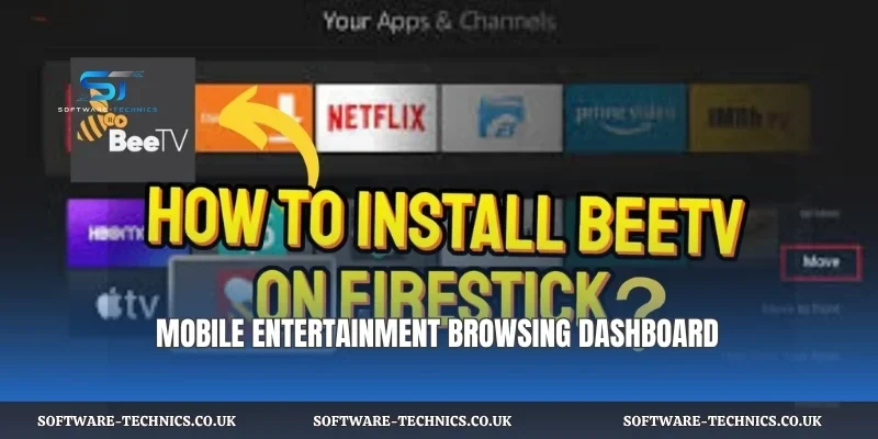 Mobile entertainment browsing dashboard