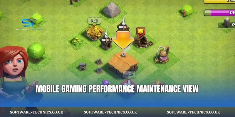 Mobile gaming performance maintenance view