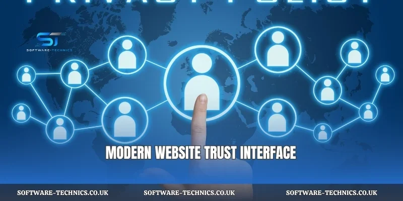 Modern website trust interface