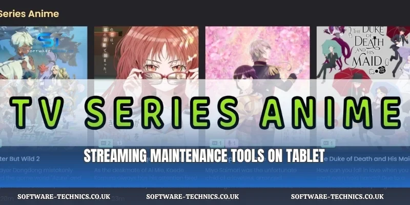 Streaming maintenance tools on tablet