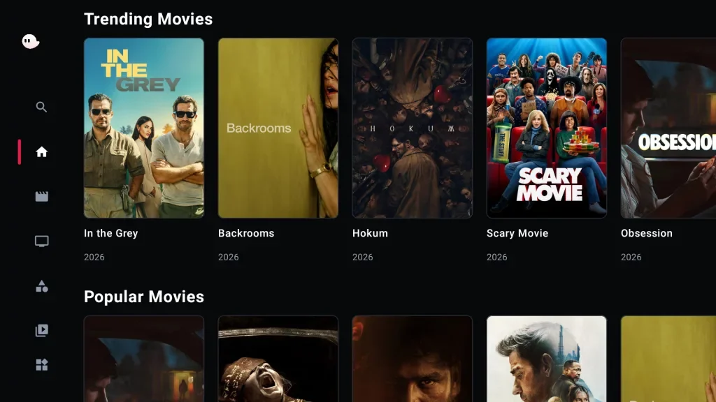 Phantom Movies streaming app as a Cinema HD alternative